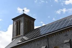 religous house with solar energy